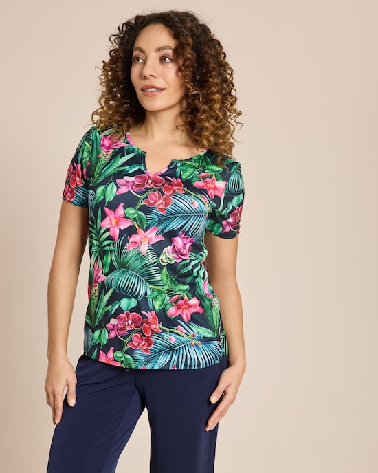 Produktabbildung für Shirt Tropical Flowers