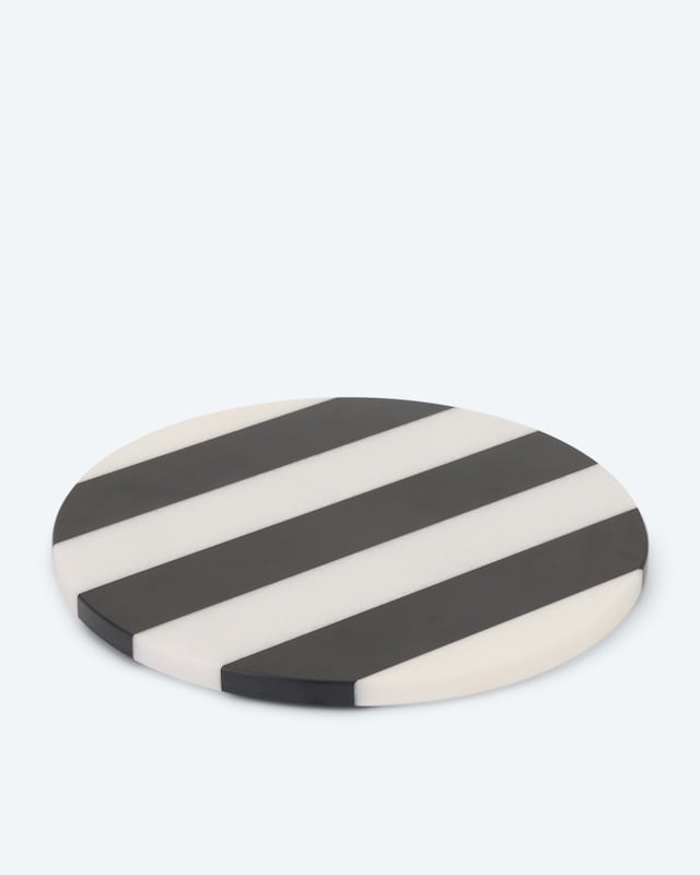 Marmorbrettchen, rund