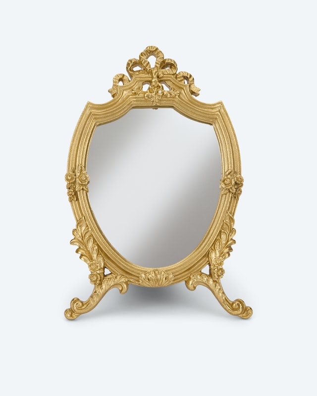 Tischspiegel in Barock-Optik