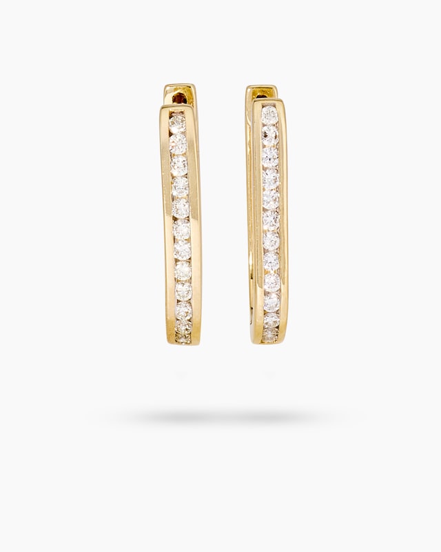 Brillant-Creolen 0,40 ct