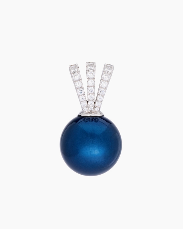 Anhänger mit MK-Perle 14 mm & Zirkonia