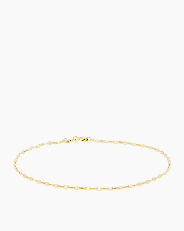 Plättchenarmband aus Gold 750