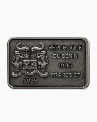 Produktabbildung 2 für Silbermünze Rhinofamilie