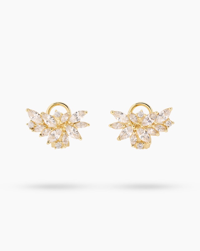 Ohrclipstecker mit Zirkonia