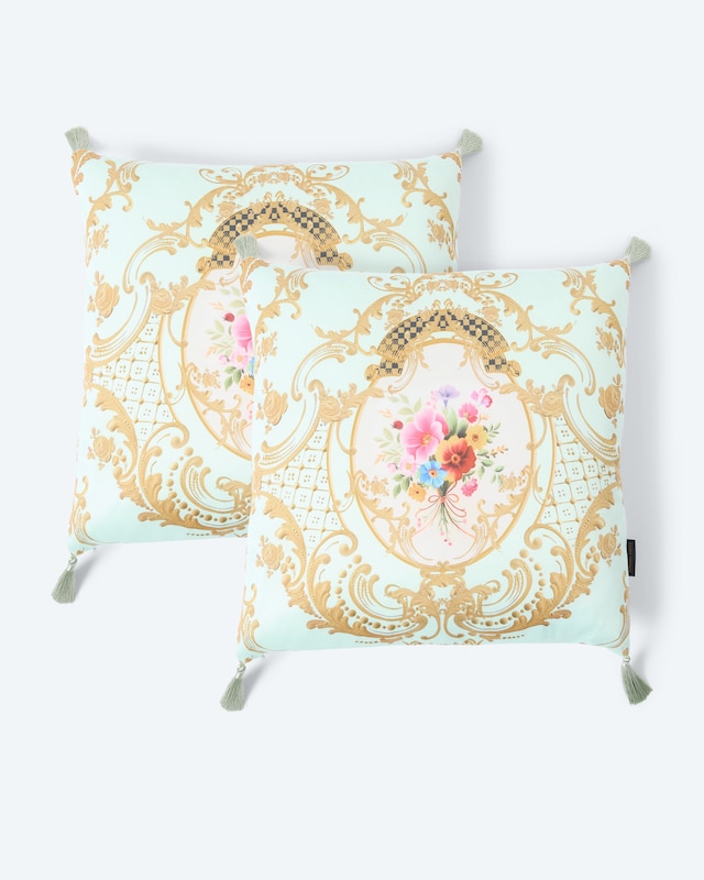 Dekokissen "Palais des Fleurs", 2tlg.