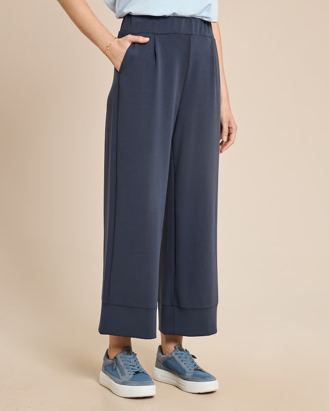 Soft Sweat Hose mit Bundfalte