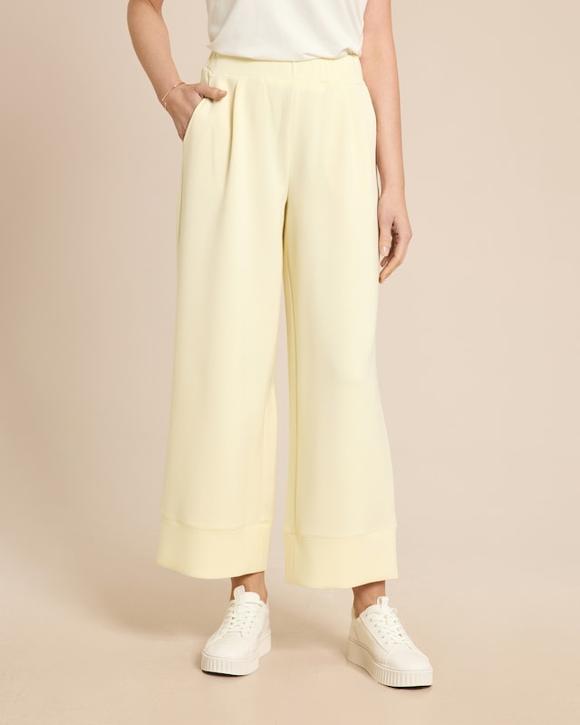 Soft Sweat Hose mit Bundfalte