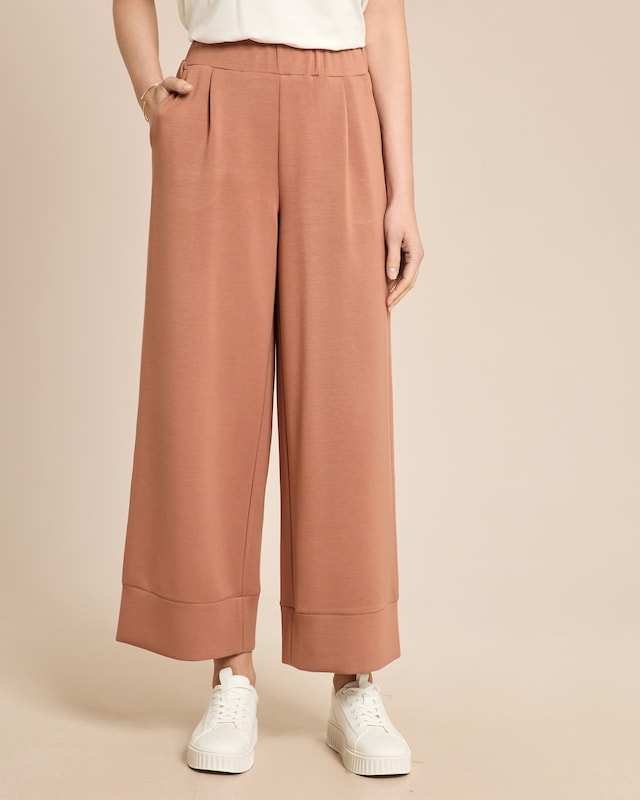 Soft Sweat Hose mit Bundfalte