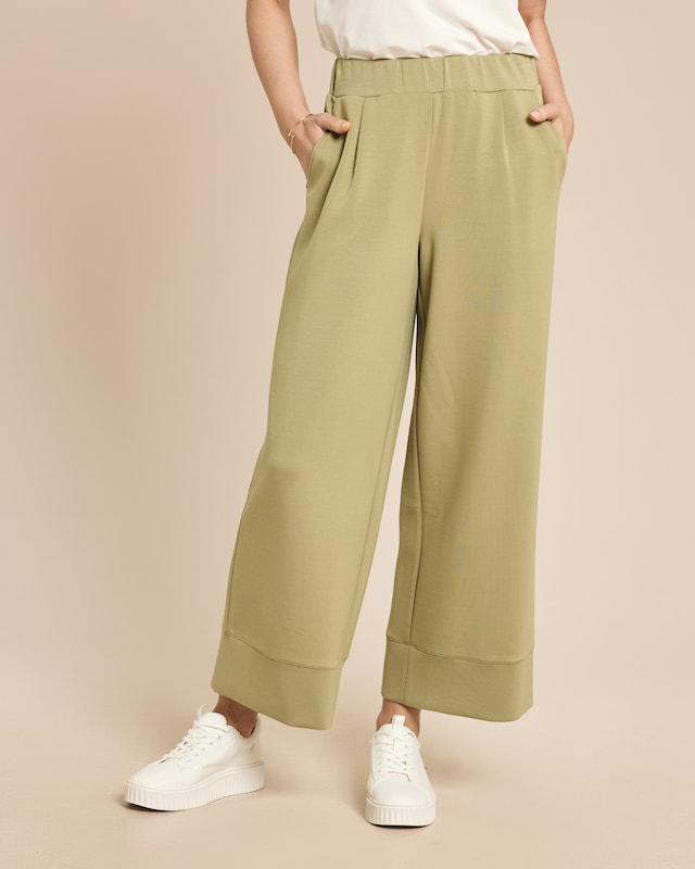Soft Sweat Hose mit Bundfalte