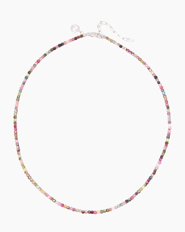 Collier mit multicoloren Turmalinen