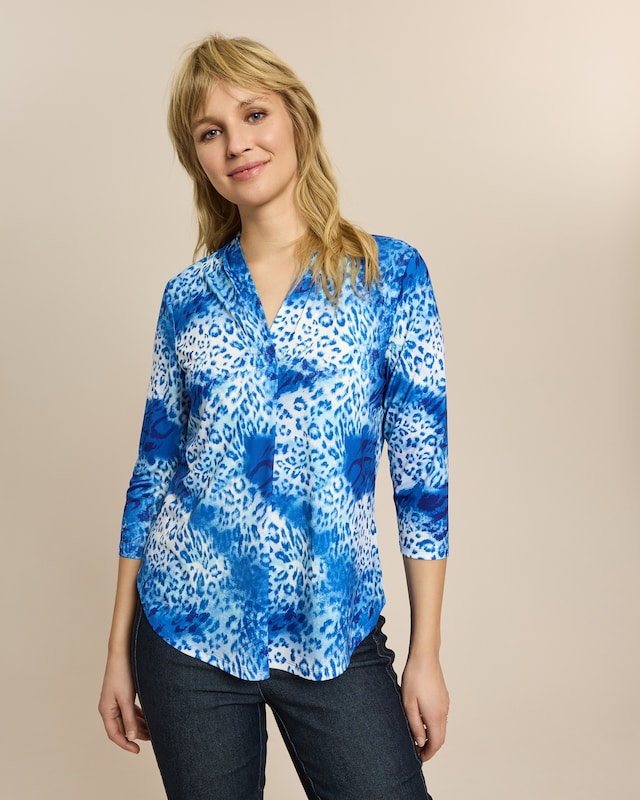 Shirt mit Animalprint