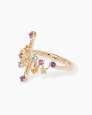 Produktabbildung 3 für Ring mit Multi-Edelsteinen
