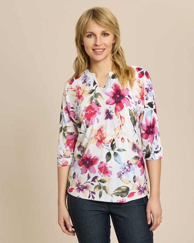 Shirt mit Blumen