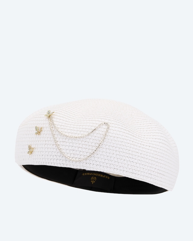 Sommer-Barett mit Kette