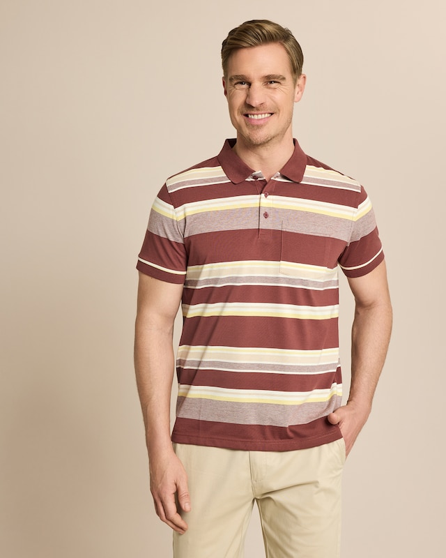 Poloshirt Streifen
