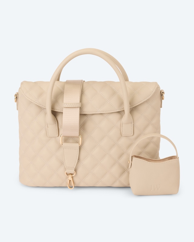 Tasche, gesteppte Optik