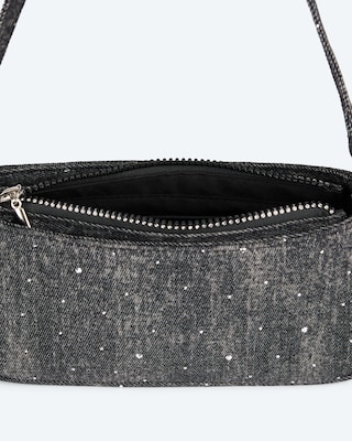 Produktabbildung 4 für Denim-Tasche mit Steinchen