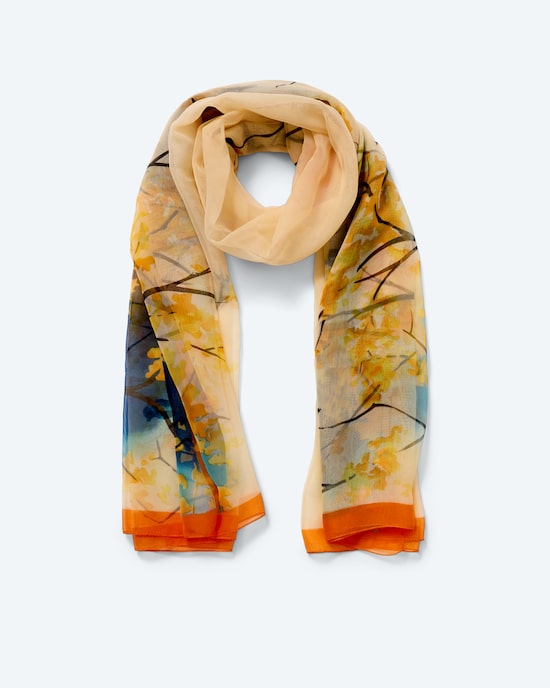 Produktabbildung für Schal mit Alloverdruck