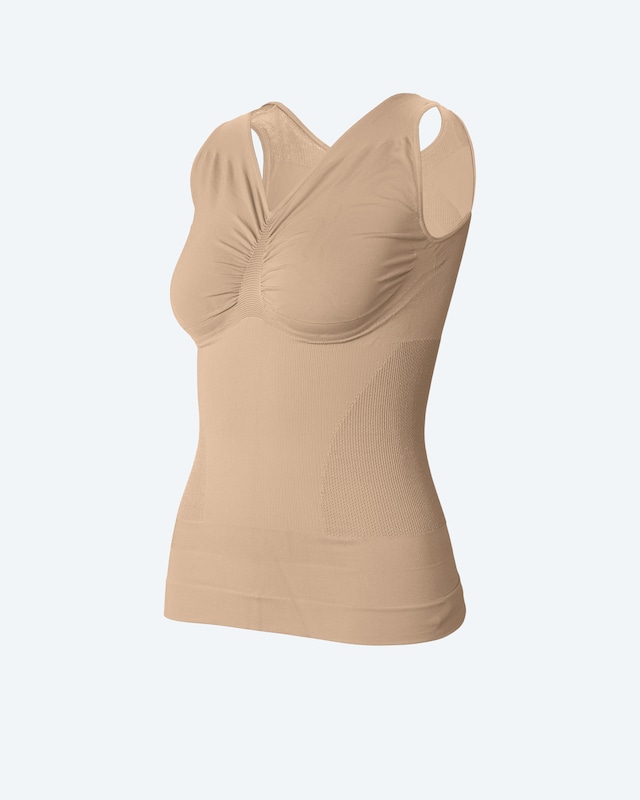 Retro Top V-Ausschnitt