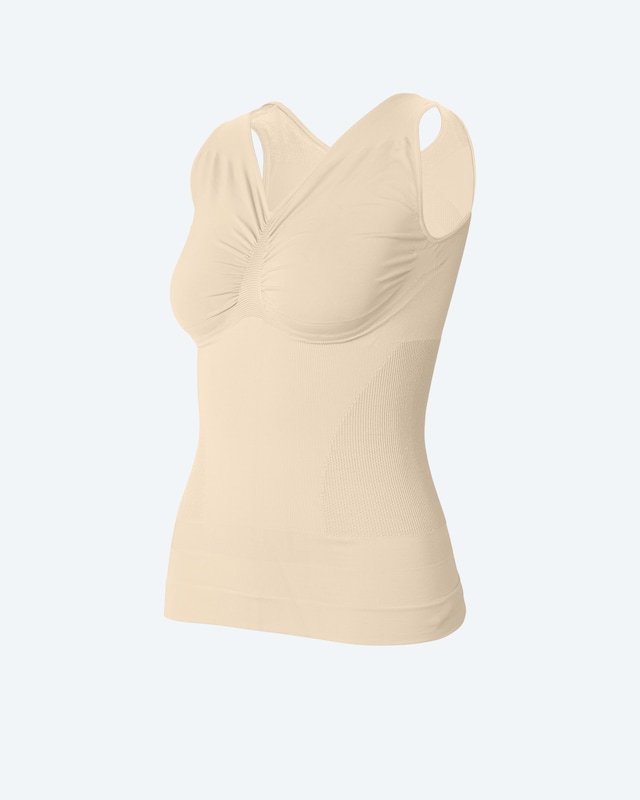 Retro Top V-Ausschnitt