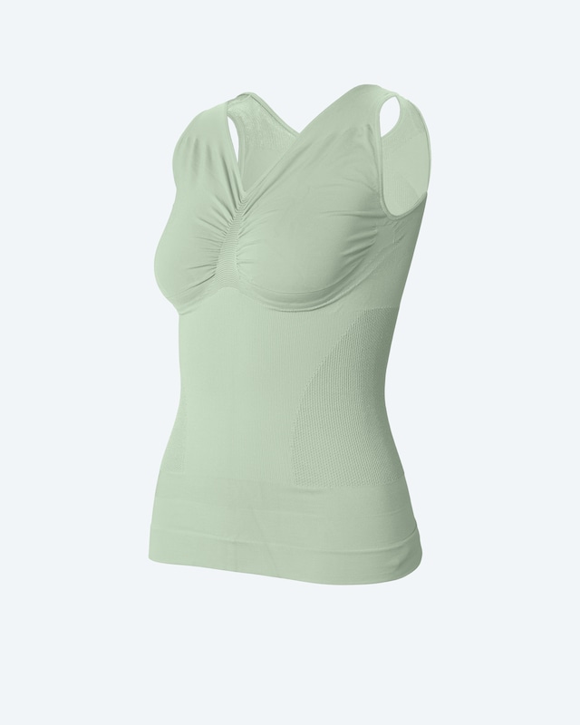 Retro Top V-Ausschnitt