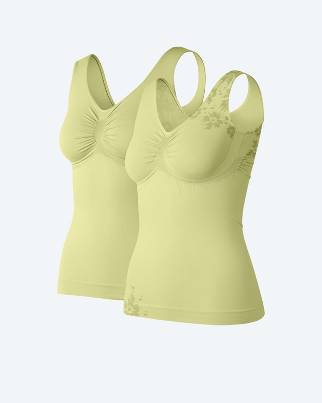 Leichttops Uni/Blütenscherpe