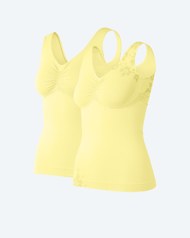 Leichttops Uni/Blütenscherpe