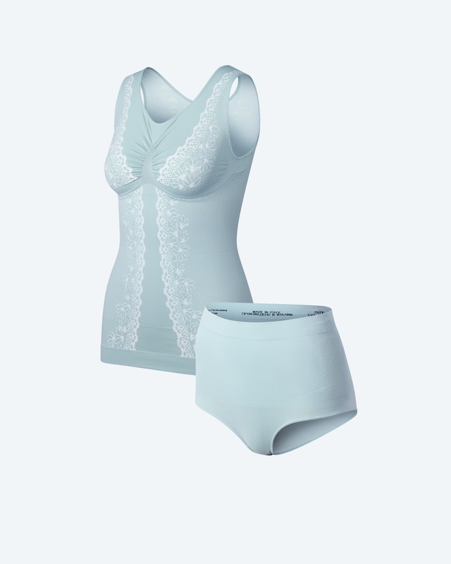 Set M.Control: Top Spitzenweste und Slip
