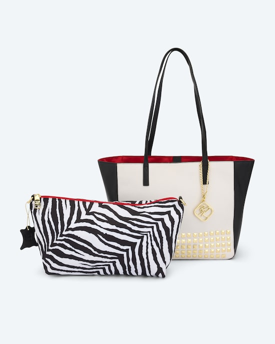 Produktabbildung für Ledertasche mit Nieten