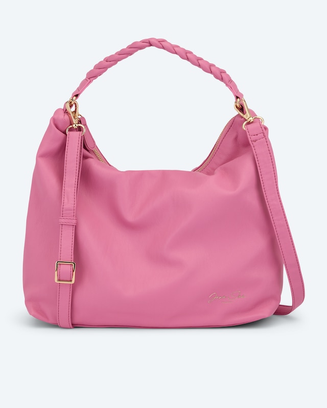 Tasche mit geflochtenem Griff