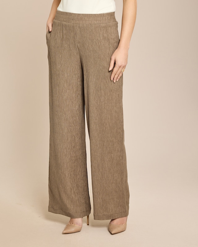 Schlupfhose mit Struktur
