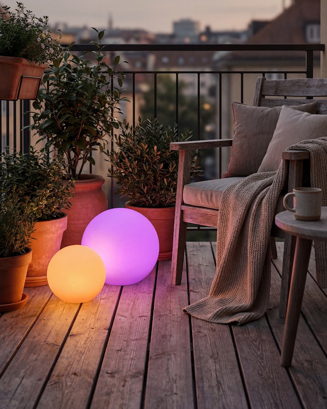 Solar Kugelleuchten Multicolor