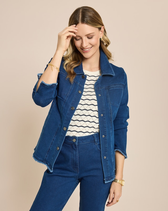 Denimjacke Super Stretch