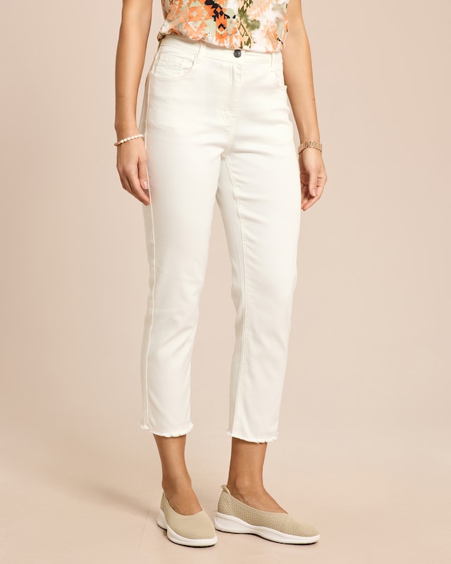 Slim Fit Denim Super Stretch 7/8