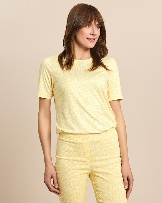 Produktabbildung für Shirt Minimal Bi-Colour-Druck