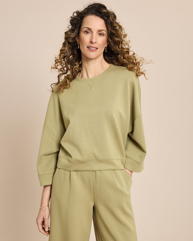 Boxy Soft Sweat Shirt