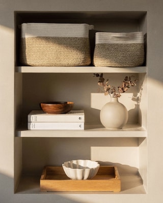 Produktabbildung 4 für Deko-Korbset, 2tlg.