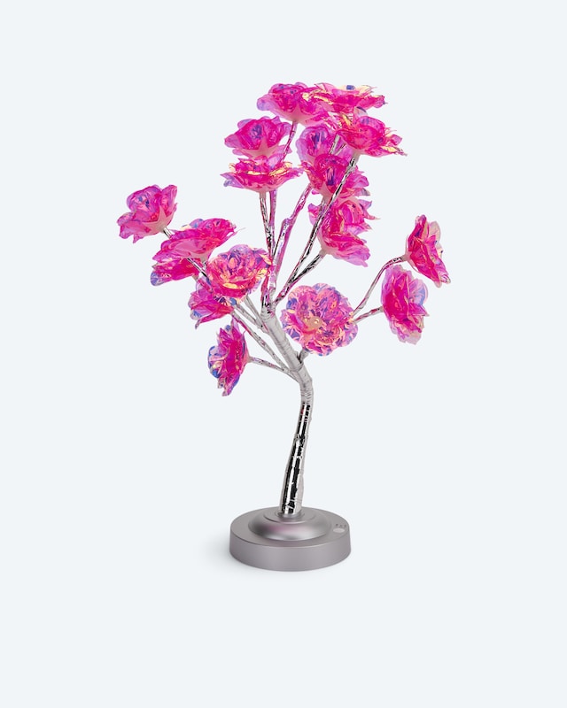 LED Rosenbäumchen Folieneffekt