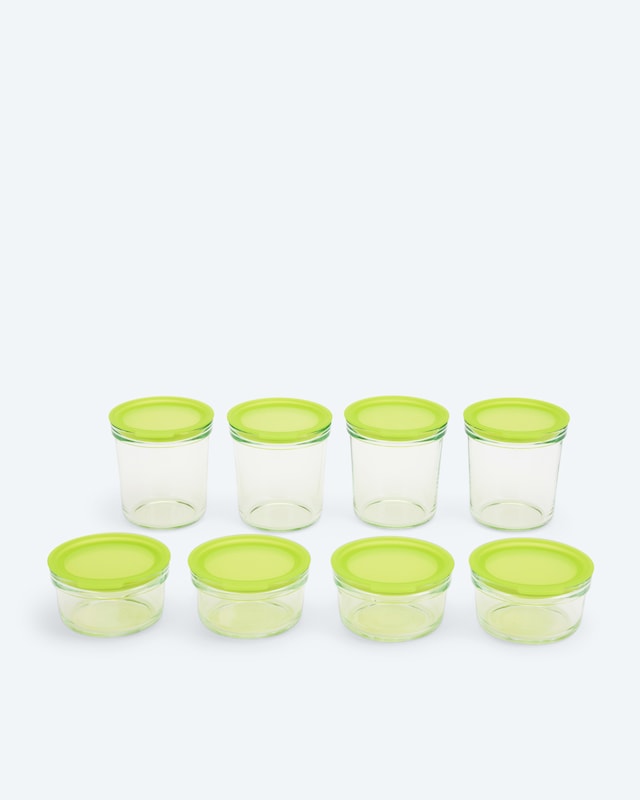 Vorratsdosen Set, 8tlg. rund