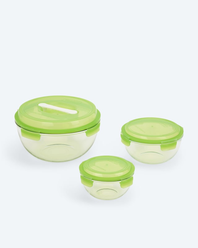 Schüssel-Set mit Griff, 3tlg.