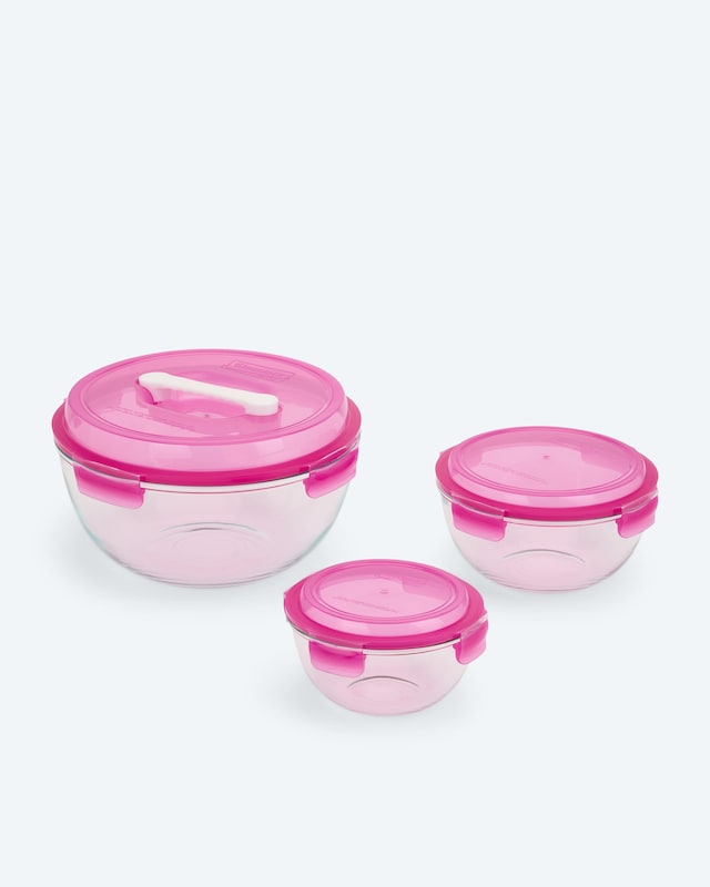 Schüssel-Set mit Griff, 3tlg.