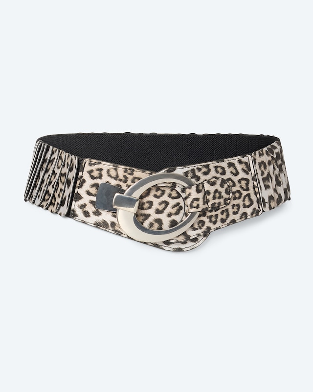 Stretchgürtel mit Leodruck