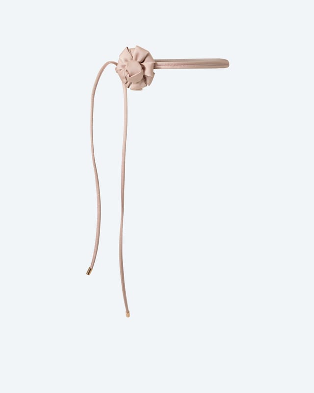 Bindegürtel mit Blume