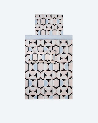 Produktabbildung 5 für Mako-Satin Wendebettwäsche "Palma", 3tlg.