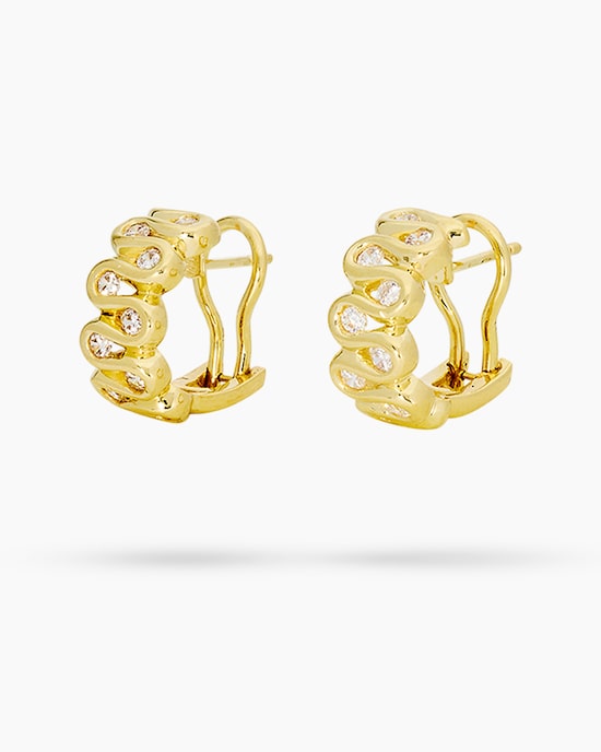 Produktabbildung für Ohrclipstecker mit Zirkonia