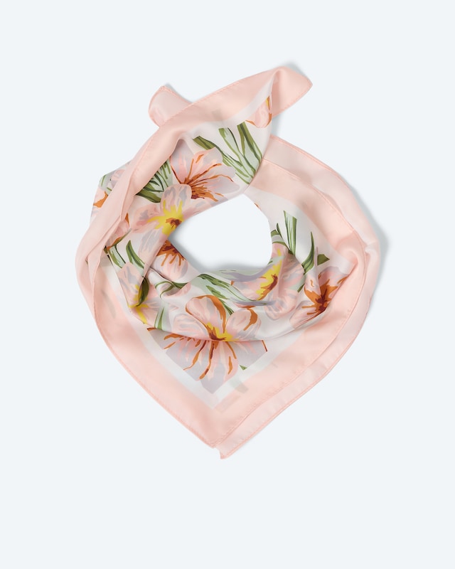 Tuch mit Floraldruck