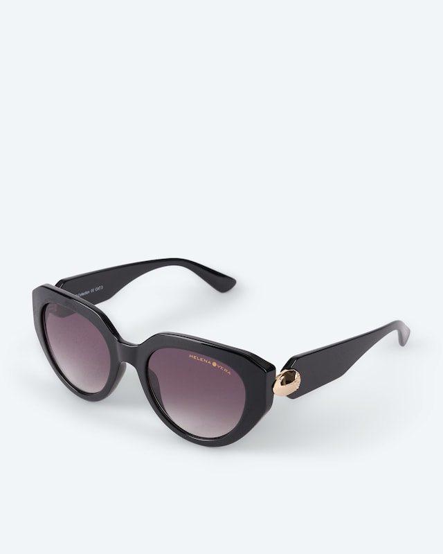 Sonnenbrille mit Metalldeko