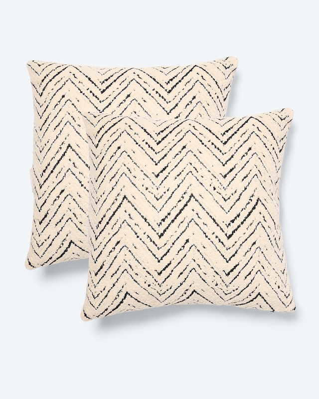 Dekokissen im Grafikdesign, 2tlg.