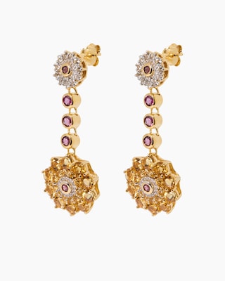 Produktabbildung 2 für Ohrstecker mit Citrin