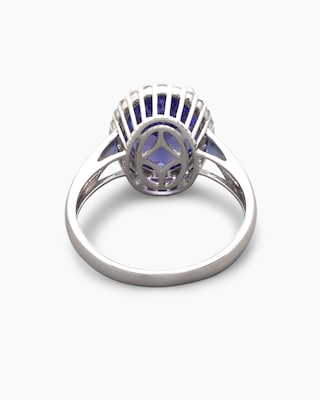 Produktabbildung 4 für Ring mit Tansanit AAAAA und Brillanten